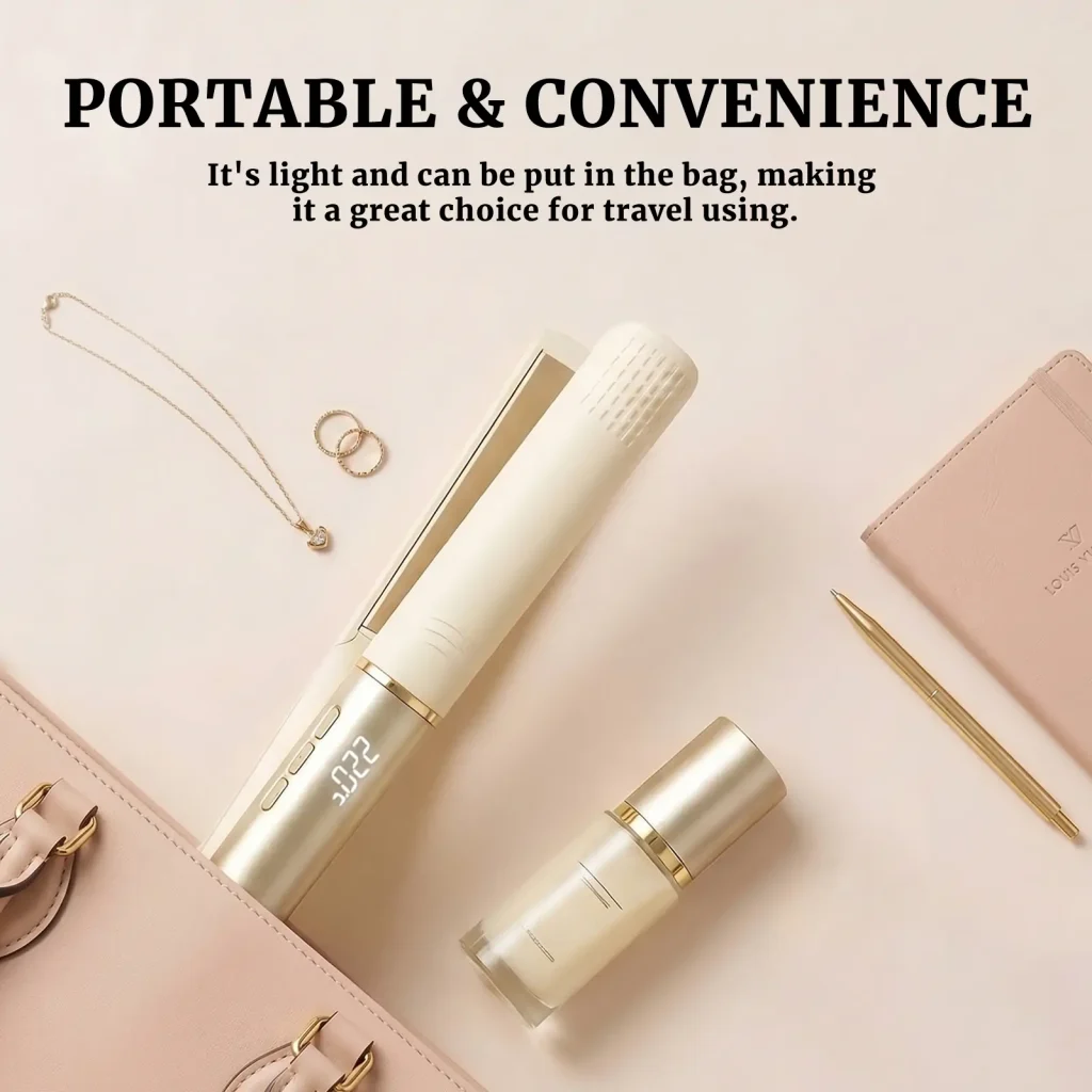 Hair Straightener (Beige)