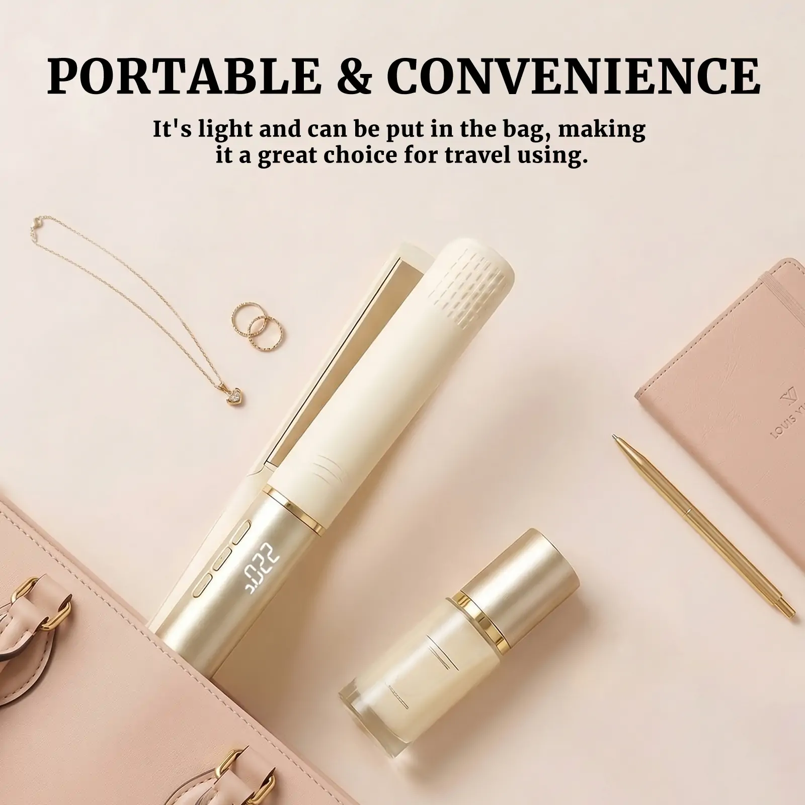 Hair Straightener (Beige) - Image 8